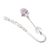 3Pcs Tibetan Silver Alloy Hook Bookmark AJEW-JK00401-5