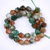 Natural Agate Beads Strands X-G-T121-08C-2