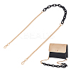 Acrylic & Iron Chain Bag Straps FIND-WH0111-378G-1