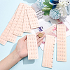 8Pcs 5 Styles Polyester Women's 3 Rows x 7/9/11/13/15 Hooks Longline Corset Bra Extender FIND-BC0004-21B-3