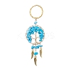 Woven Net/Web with Wing Pendant Keychain KEYC-JKC00481-04-1