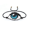 Friendship Eye Loom Pattern Seed Beads Bracelets for Women BJEW-C011-04-2