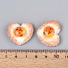Opaque Resin Cabochons CRES-T025-37-4
