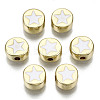 Alloy Enamel Beads ENAM-S122-031-RS-2