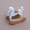 Wooden Rocking Horse Ornaments PW-WG45736-01-2
