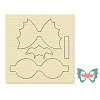 Wood Cutting Dies DIY-WH0178-061-1