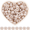 800Pcs Plastic Pearlized Beads KY-SP0001-53A-1