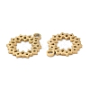 Ion Plating(IP) 304 Stainless Steel Charms STAS-Q303-06G-2