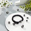 10 Style 304 Stainless Steel European Beads STAS-NB0001-09AS-4
