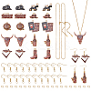 DIY Earrings/Necklaces Making Kits DIY-ME0001-85-1