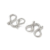 304 Stainless Steel S-Hook Clasps STAS-L300-003A-P-2
