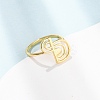 Brass Finger Rings for Women KK-CBA3D94-02G-1