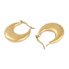 Ion Plating(IP) 304 Stainless Steel Hoop Earring X-EJEW-C103-02G-2