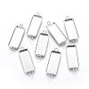 Non-Tarnish 304 Stainless Steel Cabochon Connector Settings LS-STAS-F222-032-1
