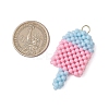 Opaque Acrylic Pendants PALLOY-CJ00148-2
