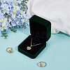 Velvet Jewelry Storage Boxes for Pendant OBOX-WH20001-02B-04-3