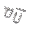 304 Stainless Steel Ring Clip Buckles for Bag Chain Strap STAS-C165-02A-P-2