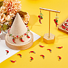 40Pcs Eco-Friendly Zinc Alloy Charms ENAM-SC0004-99-4