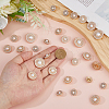 28Pcs 6 Style Alloy Rhinestone Shank Buttons FIND-FH0011-79-3