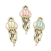Alloy Enamel Pendants FIND-C087-05G-1