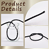 5M Braided Round PU Leather Jewelry Cord OCOR-GF0004-96A-01-5