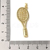 Brass Micro Pave Cubic ZircBrass Micro Pave Cubic Zirconia Pendants KK-S391-08G-01-3