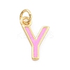 Rack Plating Brass Pendants KK-C065-02Y-G-1