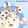 18Pcs 9 Styles Alloy Enamel Pendants FIND-FS0003-66-2