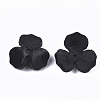 3-Petal Eco-Friendly Cowhide Bead Cap FIND-T045-42A-2