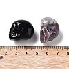 Natural Gemstone Carved Skull Statues Ornament G-P525-08-3