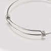304 Stainless Steel Expandable Bangles X-STAS-K182-20P-3