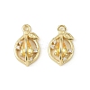 Brass Micro Pave Cubic Zirconia Pendants LS-KK-C107-05G-1