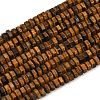 Natural Tiger Eye Beads Strands G-G317-A27-3X6MM-2