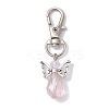 Angel Glass Pendants Decorations HJEW-JM01319-02S-1