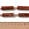 Natural Fire Crackle Agate(Dyed & Heated) Beads Strands G-A312-A03-01-5