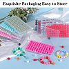 80Pcs Round Silicone Focal Beads SIL-SZ0001-24-29-6