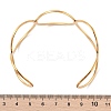 304 Stainless Steel Cuff Bangles for Women BJEW-U023-02G-5