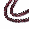 Glass Beads Strands EGLA-A034-T10mm-D26-4