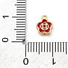Brass Enamel Charms KK-A240-07G-3