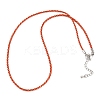 2MM Nylon Braided Cord Necklace Making MAK-A019-02P-21-1