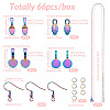Kissitty DIY Jewelry Making Finding Kit DIY-KS0001-24-3