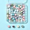 68Pcs 9 Colors Handmade Porcelain Beads PORC-FS0001-23C-6