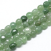 Natural Green Aventurine Beads Strands X-G-R445-8x10-22-1