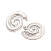 Brass Stud Earrings for Women EJEW-U015-13P-02-2