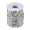 Polyester Braided Metallic Cord with Inner Core OCOR-NH0001-02C-2