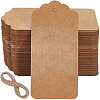 200Pcs Blank Kraft Paper Gift Tags CDIS-SP0001-10D-1