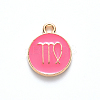Alloy Enamel Pendants ENAM-S124-01A-03B-2