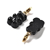 Bear Resin Pendant Decorations STAS-M092-01G-09-2