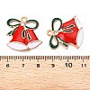 Christmas Theme Alloy Enamel Pendants ENAM-T020-10A-3