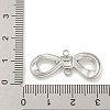 Non-Tarnish 304 Stainless Steel Bowknot Links Connector Charms STAS-A099-10P-3